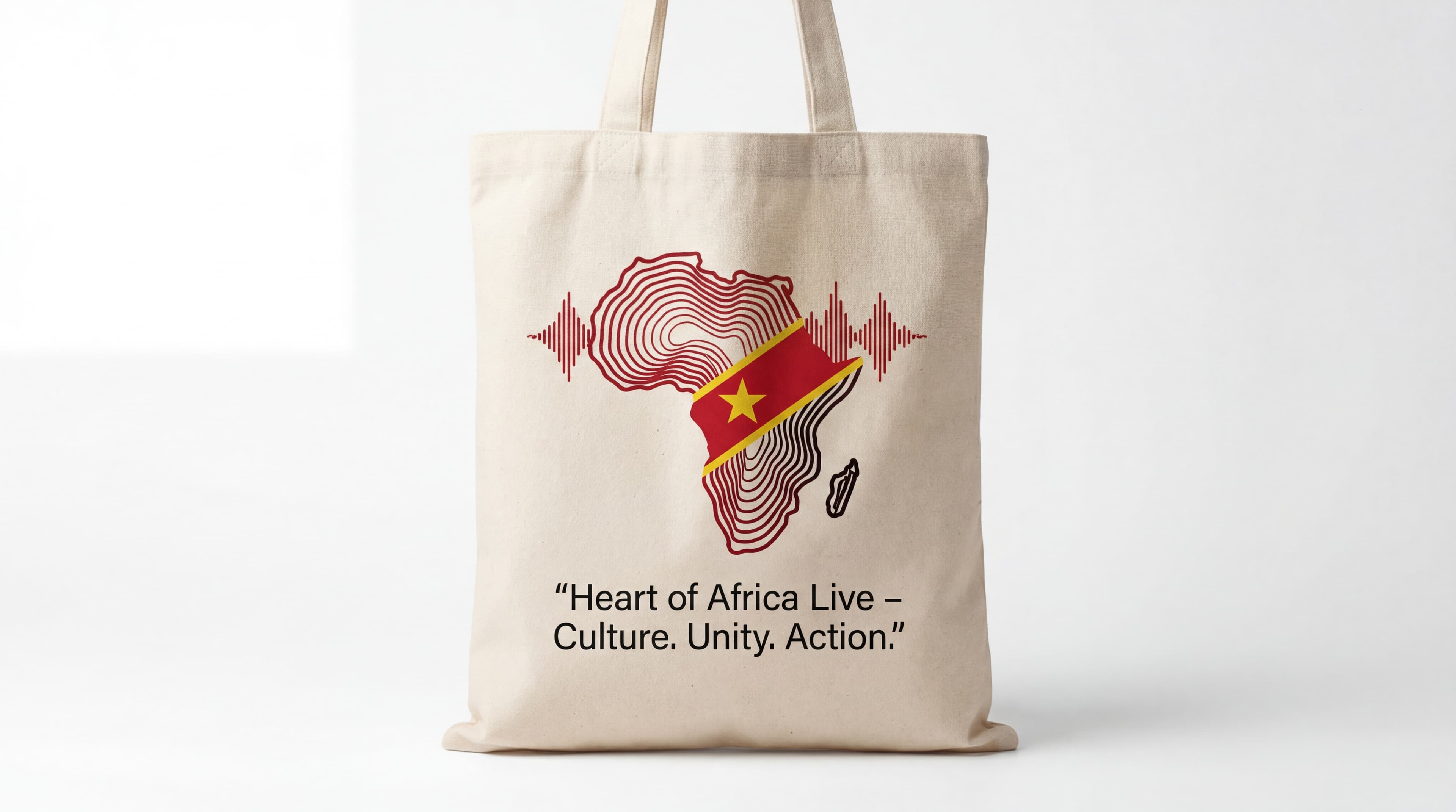 Heart of Africa Live Tote